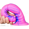 gode dog long 26 x 6cm rose bleu 1