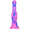 gode dog long 26 x 6cm rose bleu