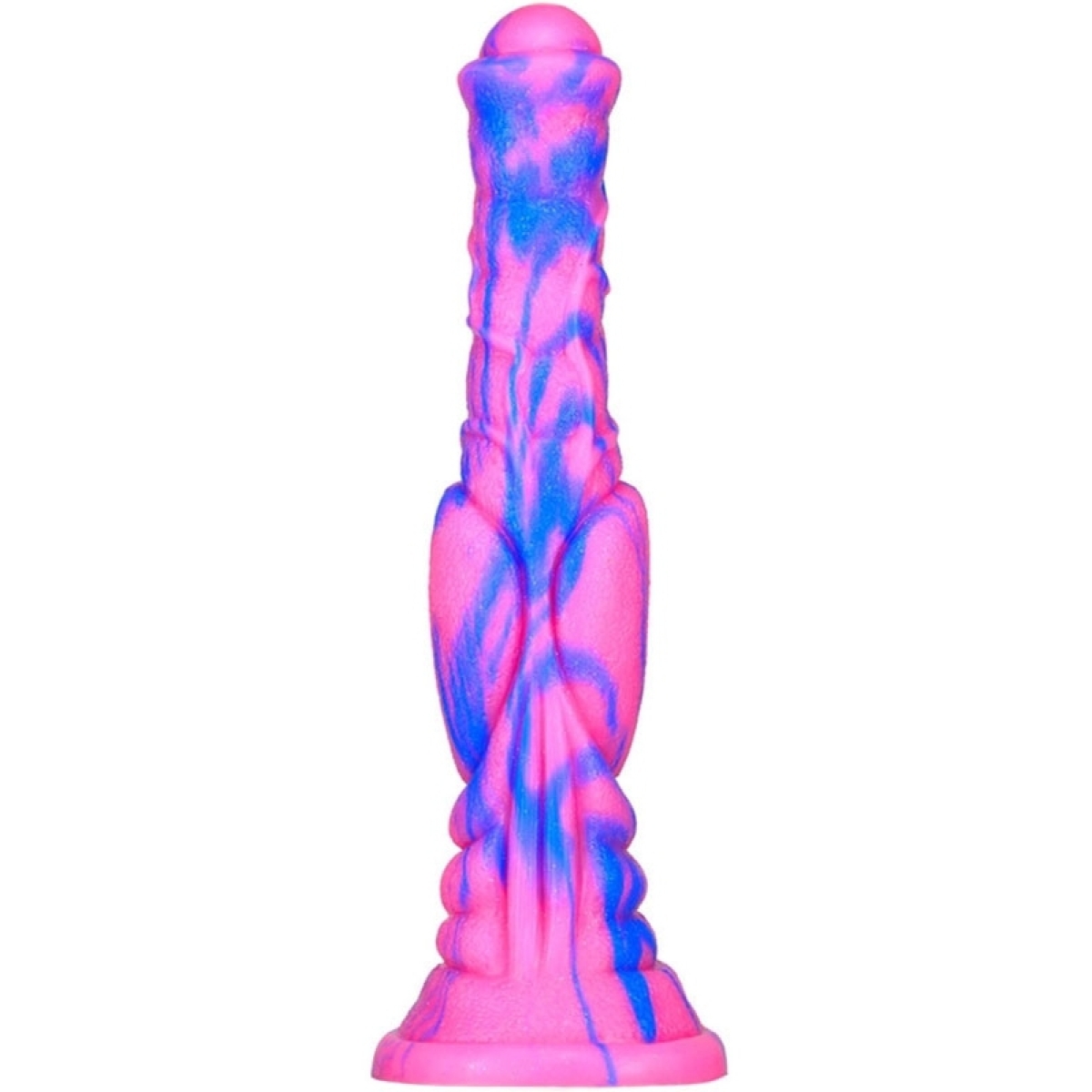 gode dog long 26 x 6cm rose bleu