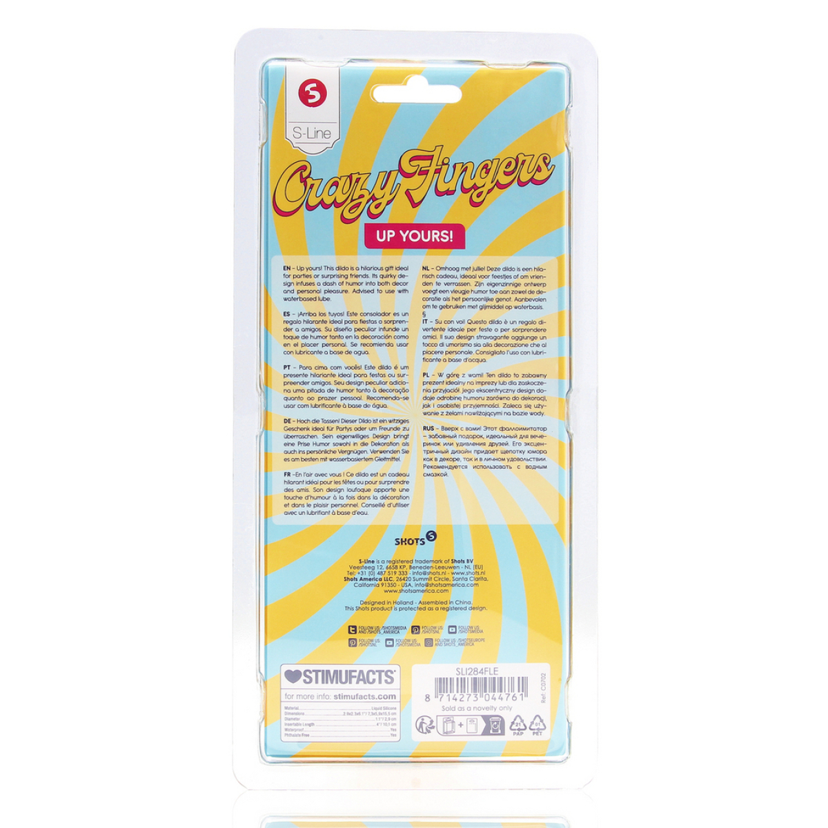 gode doigt up yours 10 x 3cm 8