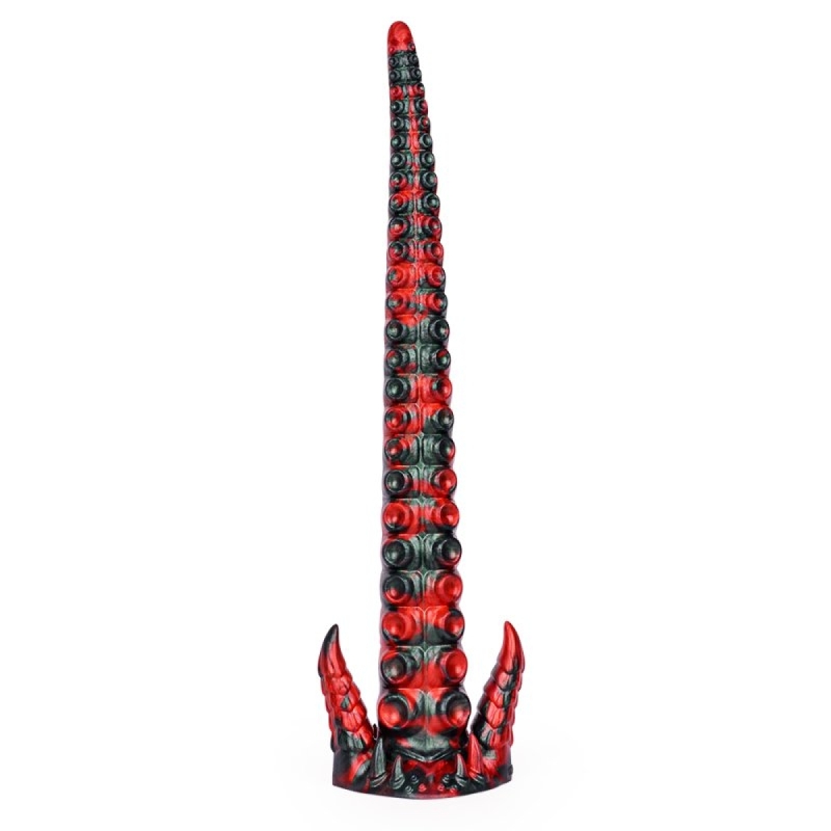 gode doturix 40 x 5cm noir et rouge