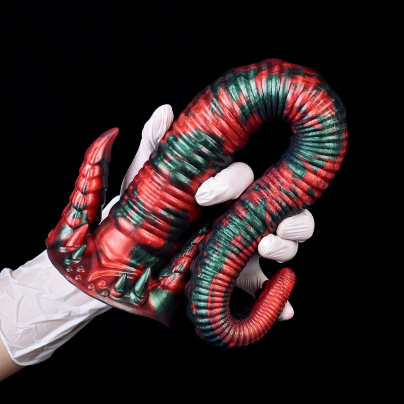gode doturix 40 x 5cm noir et rouge 2