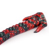gode doturix 40 x 5cm noir et rouge 6