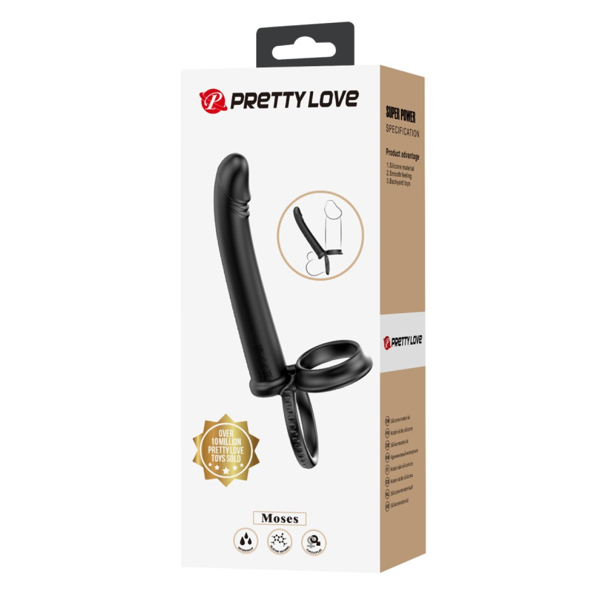 gode double penetration moses 12 x 2cm 1