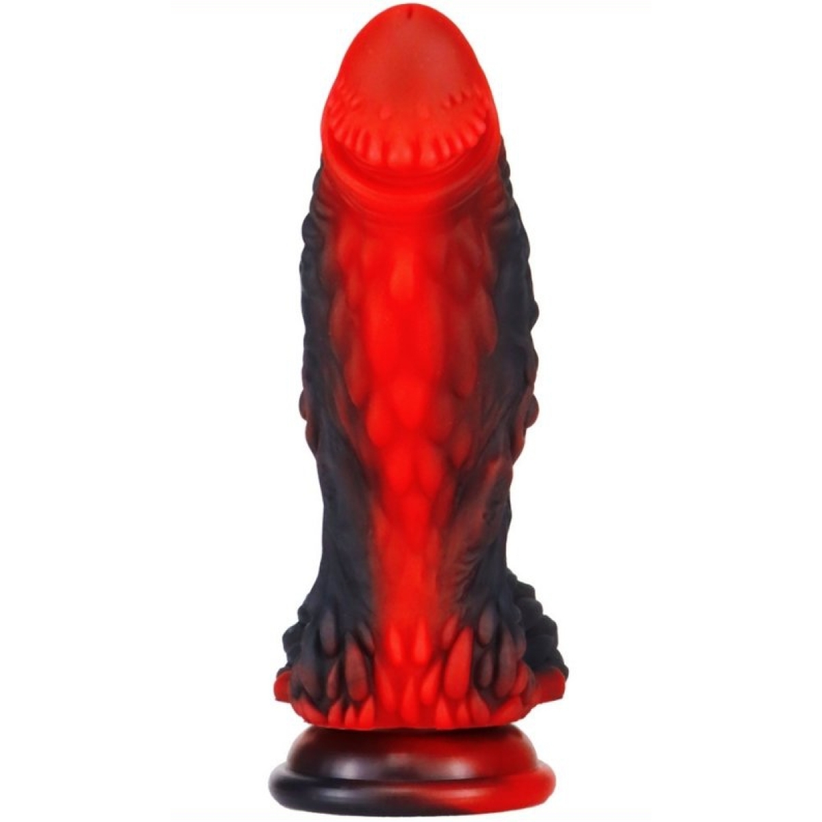 gode dragon yong 15 x 55cm noir rouge 1