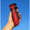 gode dragon yong 15 x 55cm noir rouge 5