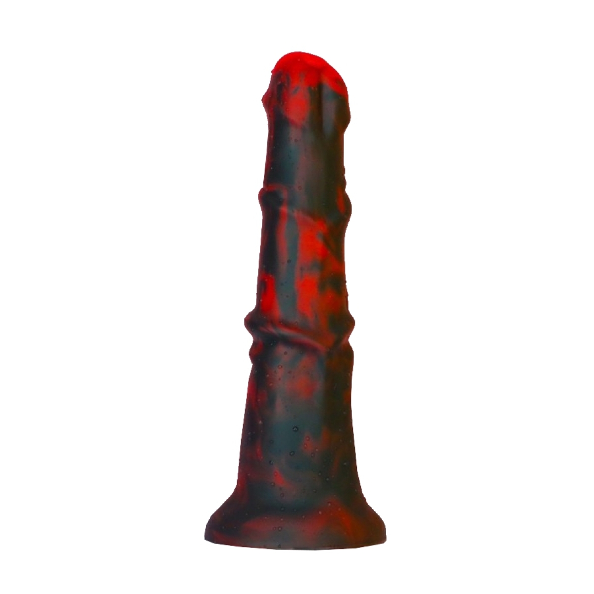 gode dragon zirg 22 x 5cm noir rouge