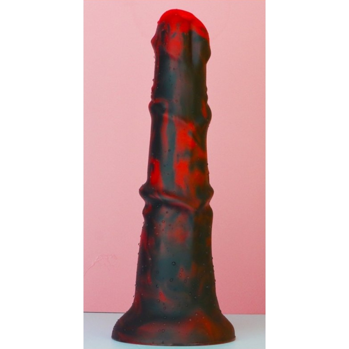 gode dragon zirg 22 x 5cm noir rouge 3
