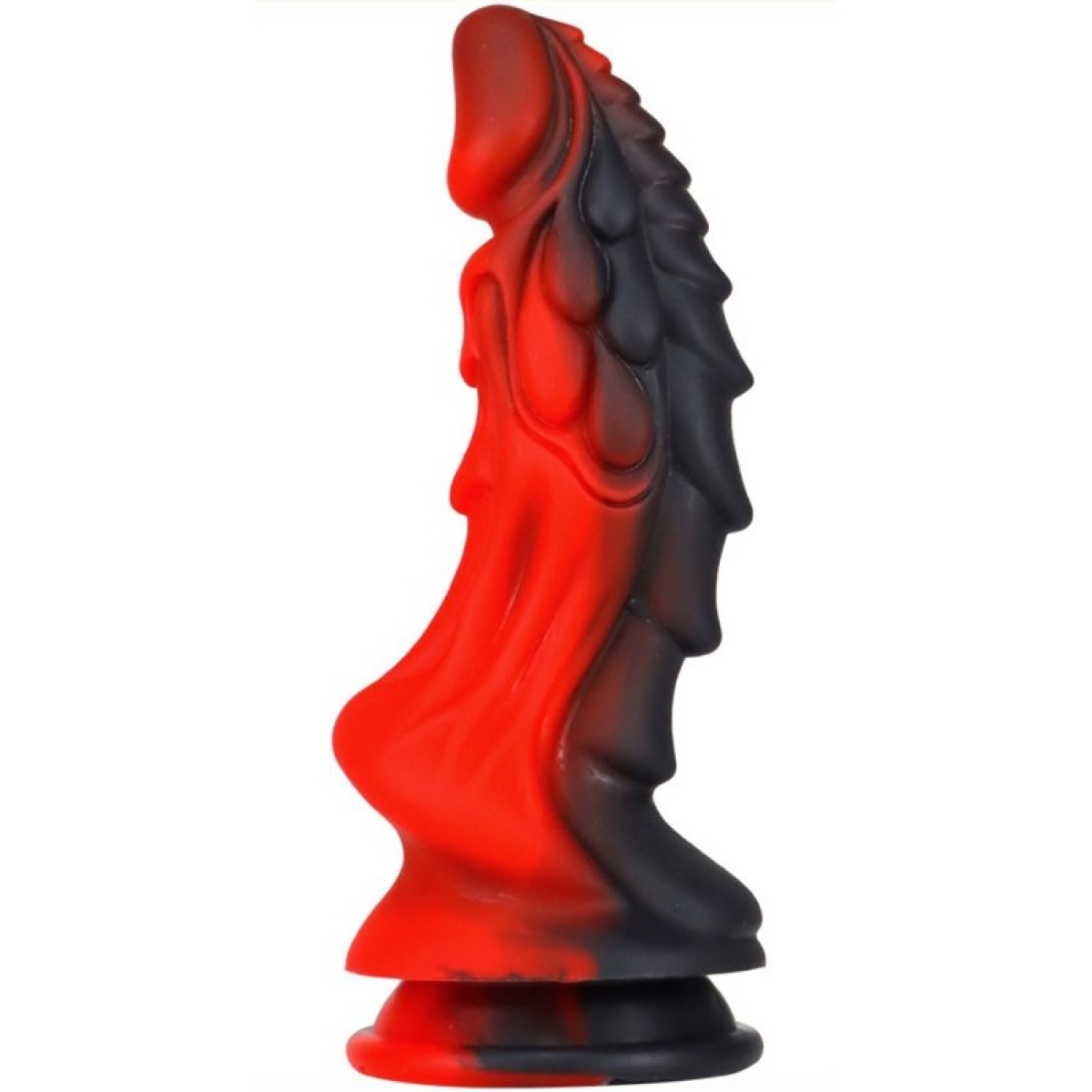 gode dragon zomay 18 x 6cm noir rouge 1