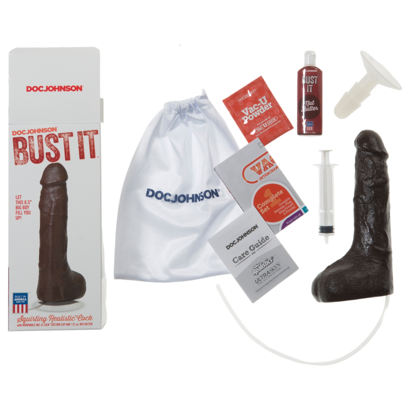 gode ejaculateur bust it 15 x 55cm noir 5