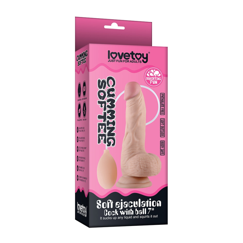 gode ejaculateur cumming softee 14 x 45 cm 1