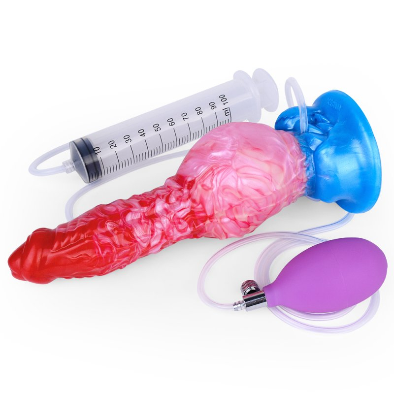 gode ejaculateur gonflable air delys 18 x 6cm 4