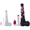 gode ejaculateur horse tinulf squirt l 28 x 65 cm noir rose