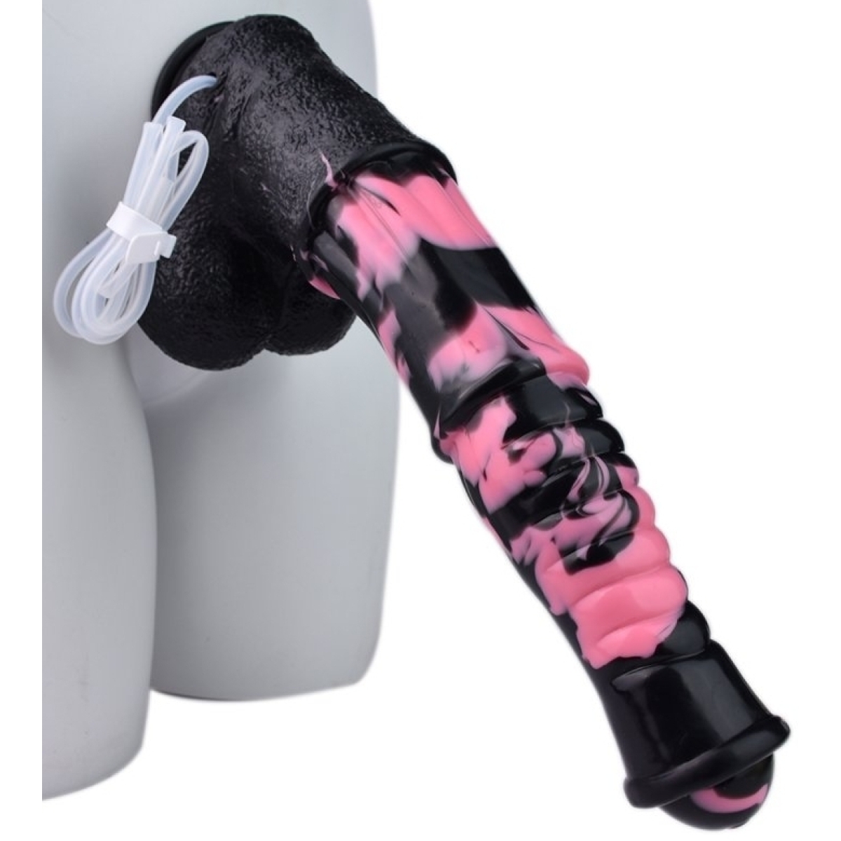 gode ejaculateur horse tinulf squirt l 28 x 65 cm noir rose 4