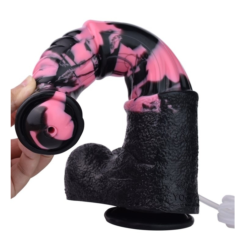 gode ejaculateur horse tinulf squirt m 19 x 5cm noir rose 3