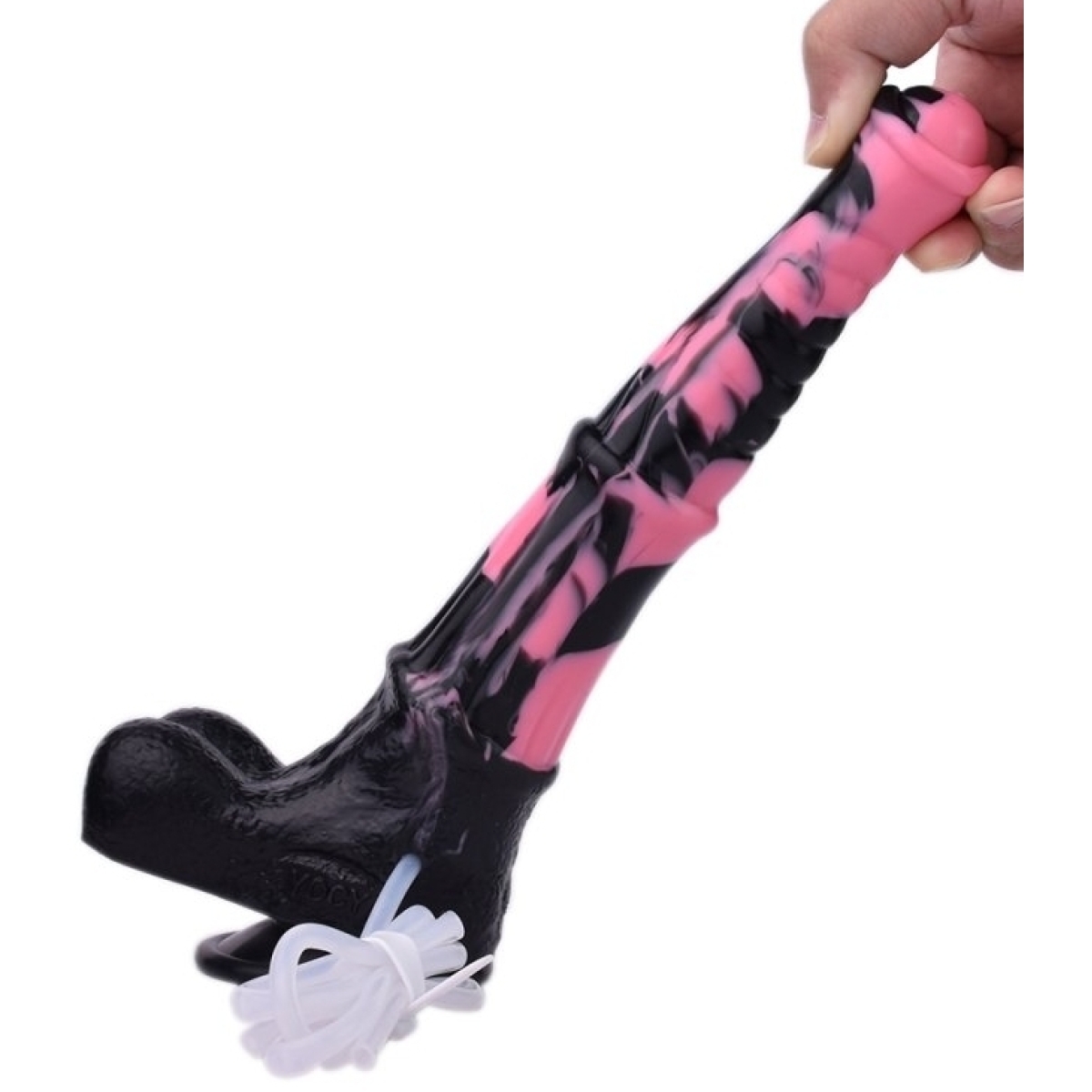 gode ejaculateur horse tinulf squirt m 19 x 5cm noir rose 5