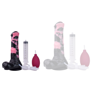 gode ejaculateur hurulf squirt s 18 x 47 cm noir rose
