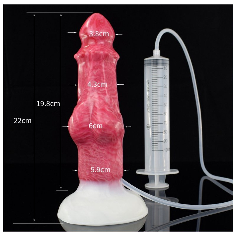 gode ejaculateur monster cisear 19 x 6cm 11