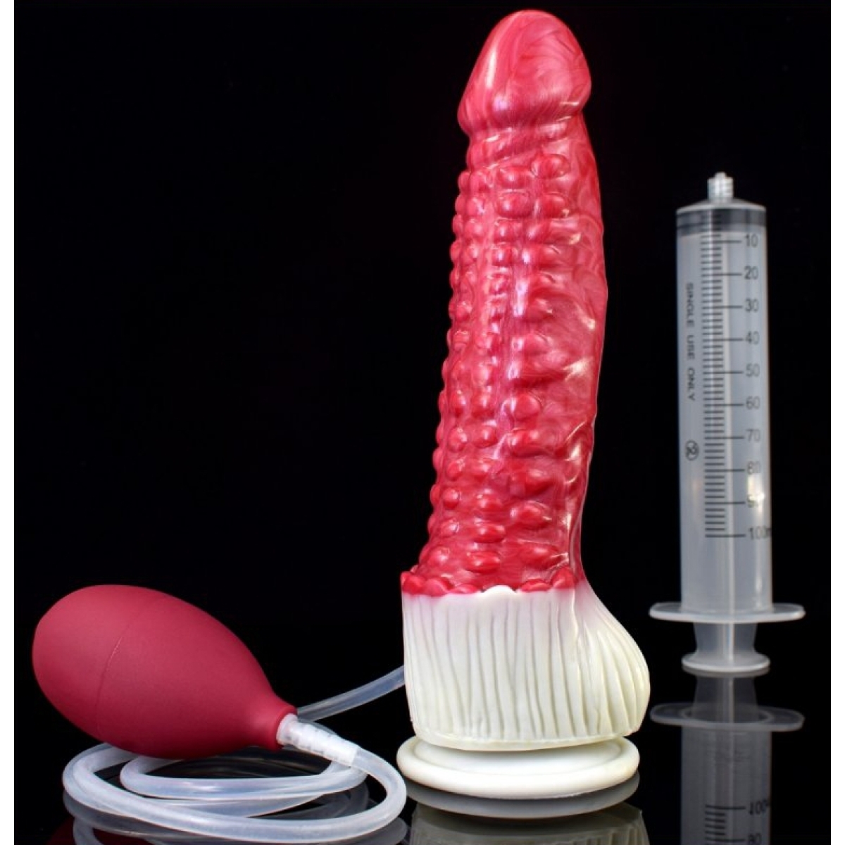 gode ejaculateur monster cornix 16 x 42cm 2