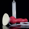 gode ejaculateur monster woofix 18 x 6cm rose 4