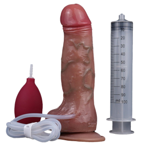 gode ejaculateur skinnier mario 14 x 46cm marron