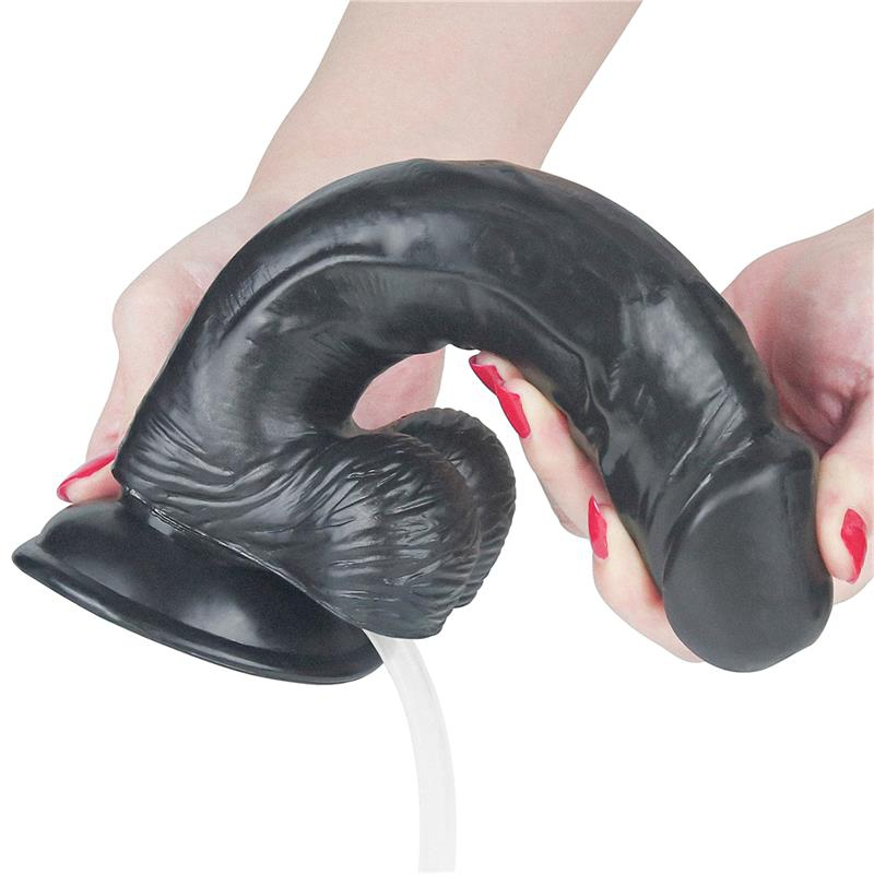 gode ejaculateur squirt 18 x 45cm noir 2