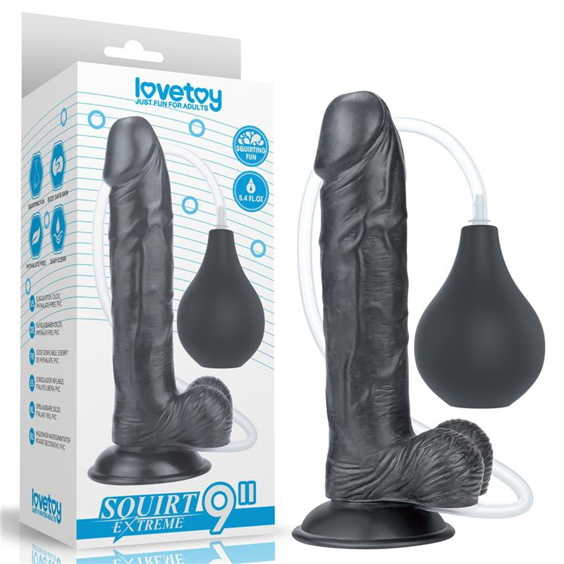 gode ejaculateur squirt 20 x 45cm noir 2