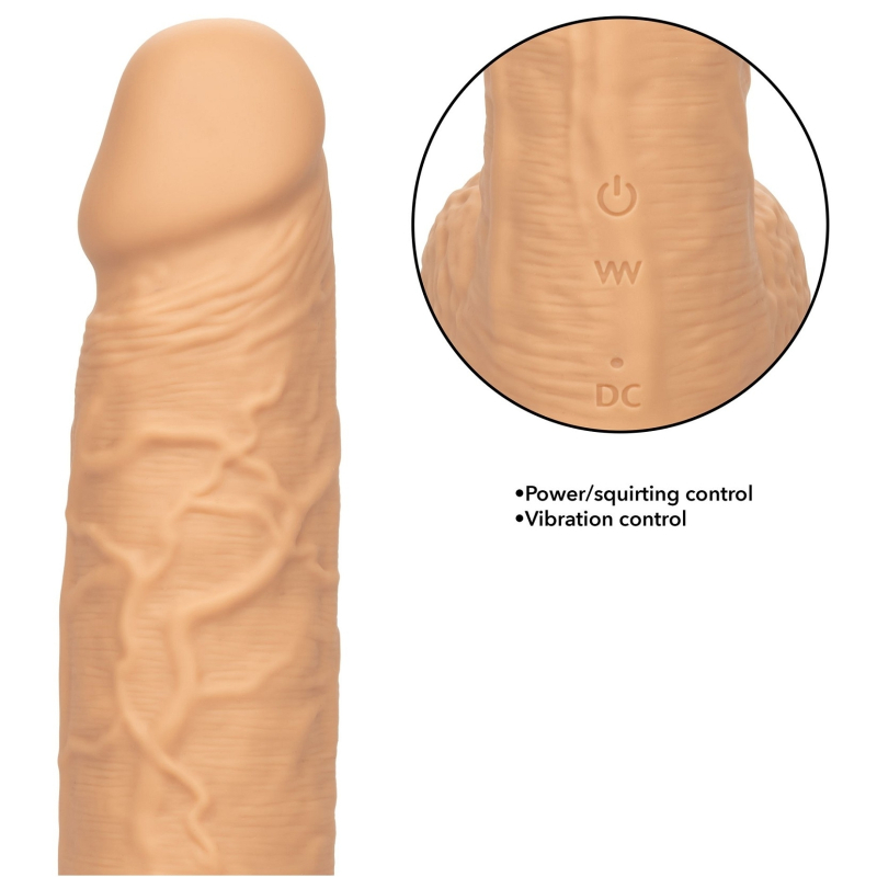 gode ejaculateur vibrant fuck squirting 17 x 42cm 4