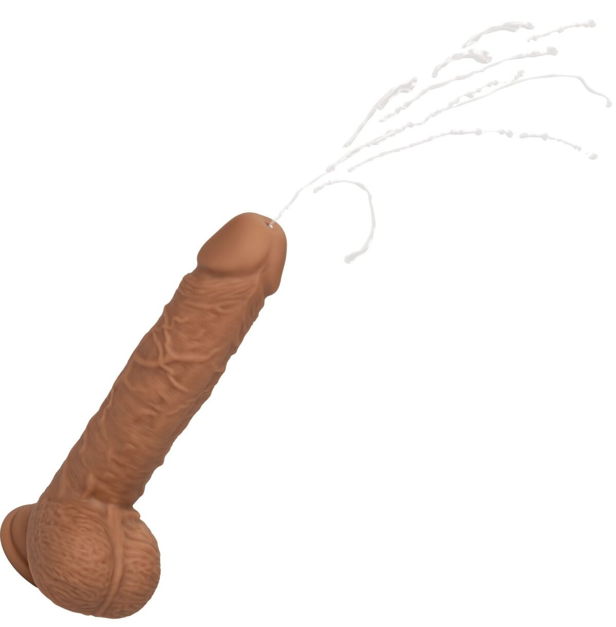 gode-ejaculateur-vibrant-fuck-squirting-17-x-42cm-marron gode ejaculateur vibrant fuck squirting 17 x 42cm marron