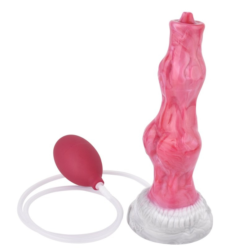 gode ejaculateur wolfaw 165 x 55cm rose 2