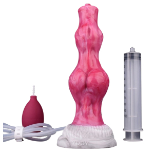gode ejaculateur wolfaw 165 x 55cm rose
