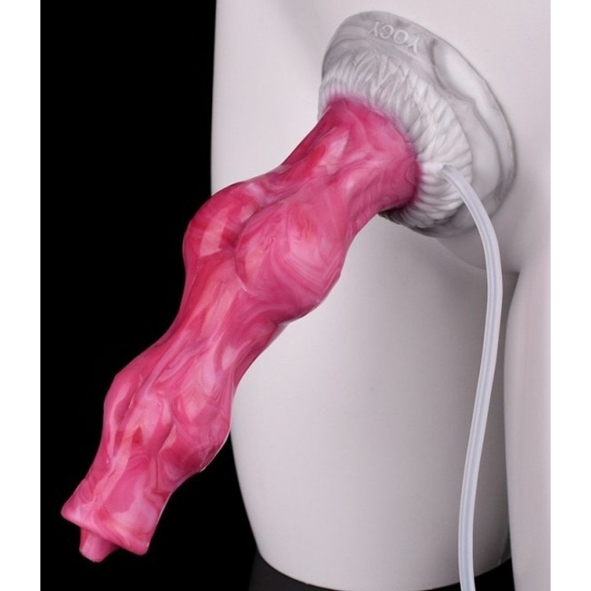 gode ejaculateur wolfaw 165 x 55cm rose 5