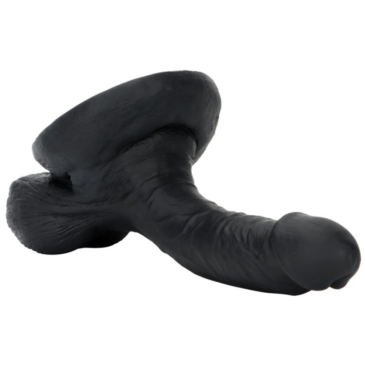 gode en silicone bigbal 14 x 4cm noir 1