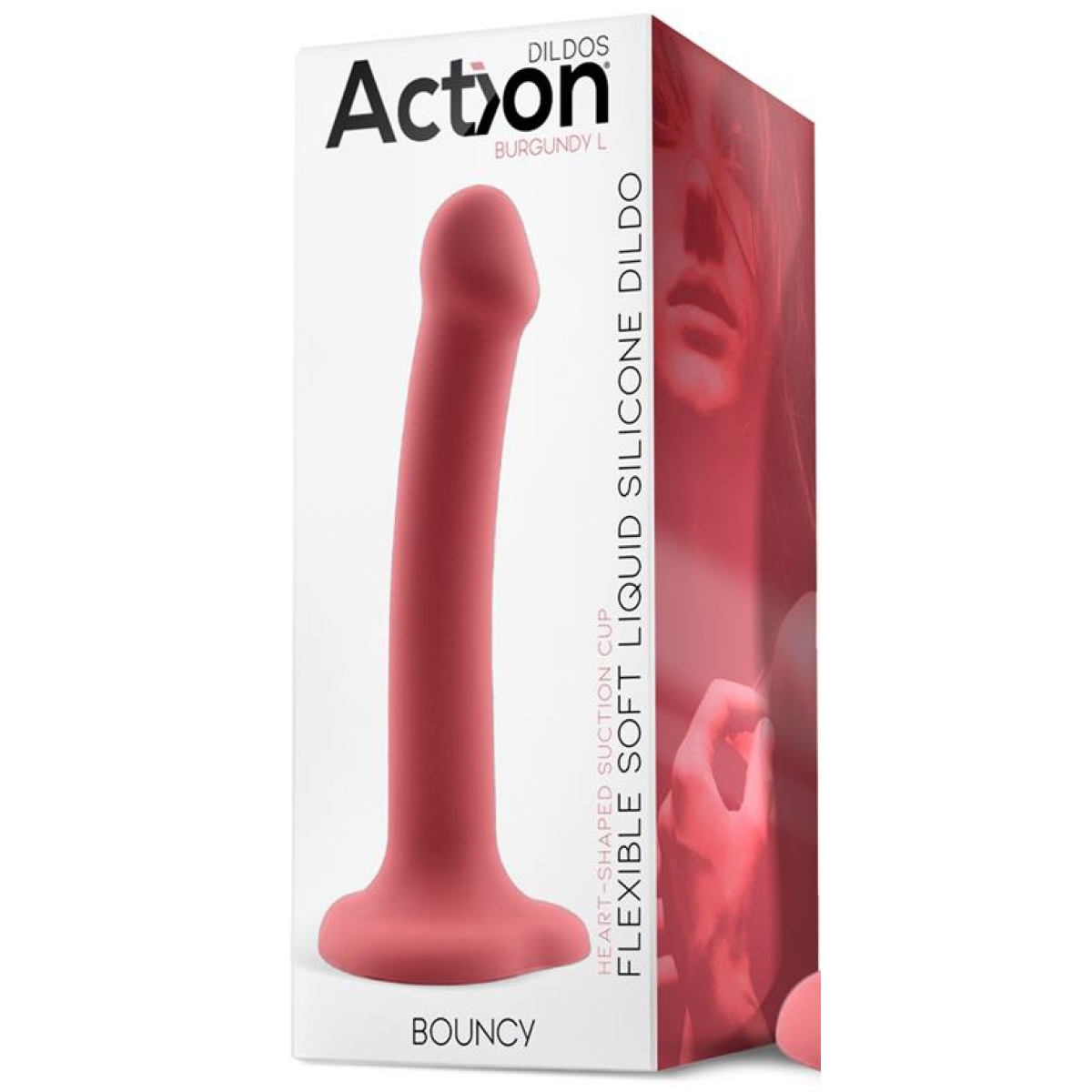 gode en silicone bouncy l 17 x 4cm 1