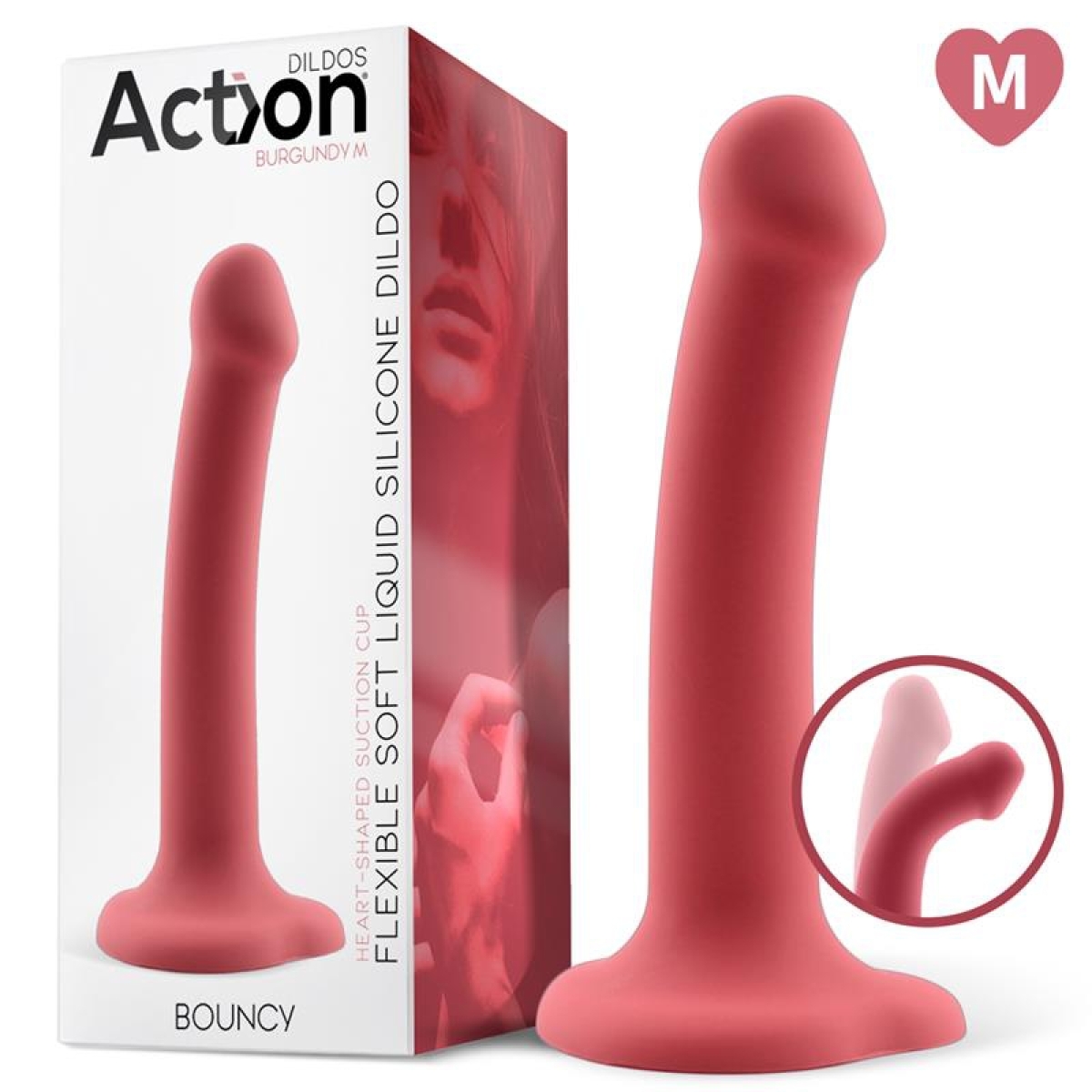 gode en silicone bouncy m 16 x 37cm 5