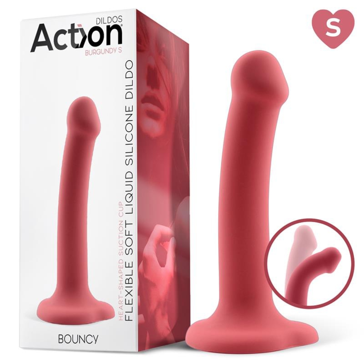 gode en silicone bouncy s 15 x 33cm 6