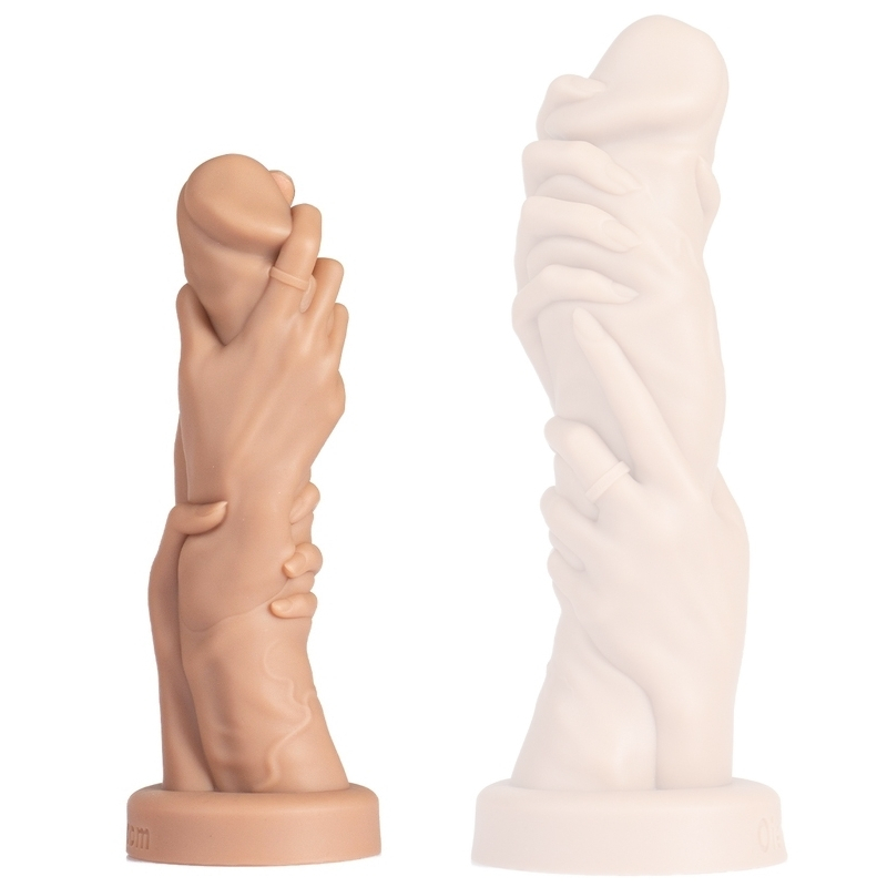 gode en silicone dihand mr dick s toys s 25 x 6cm