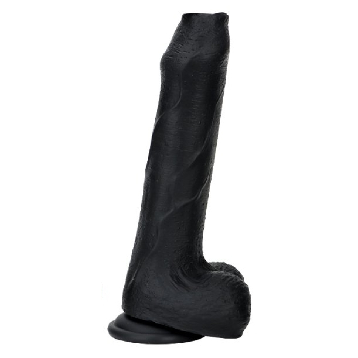 gode en silicone nopi 16 x 4cm noir