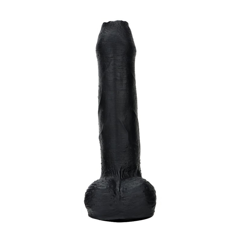 gode en silicone nopi 16 x 4cm noir 2