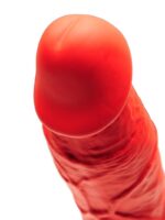 gode en silicone stretch n2 17 x 43cm rouge 2