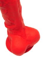 gode en silicone stretch n2 17 x 43cm rouge 3