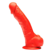 gode en silicone stretch n3 19 x 48cm rouge