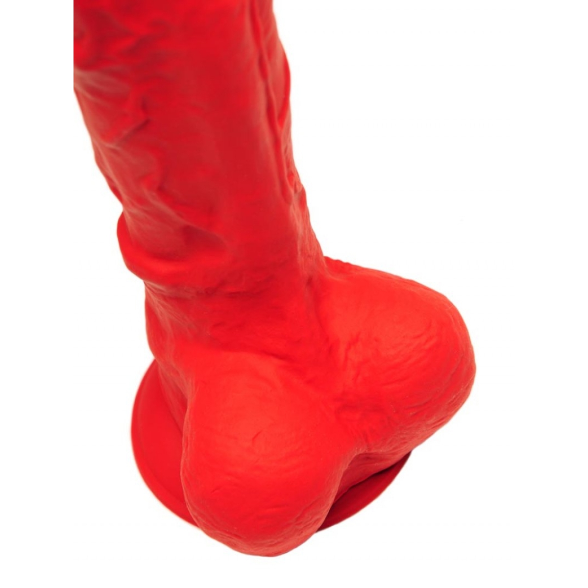 gode en silicone stretch n3 19 x 48cm rouge 3