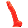 gode en silicone stretch n4 23 x 52cm rouge