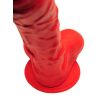 gode en silicone stretch n4 23 x 52cm rouge 4
