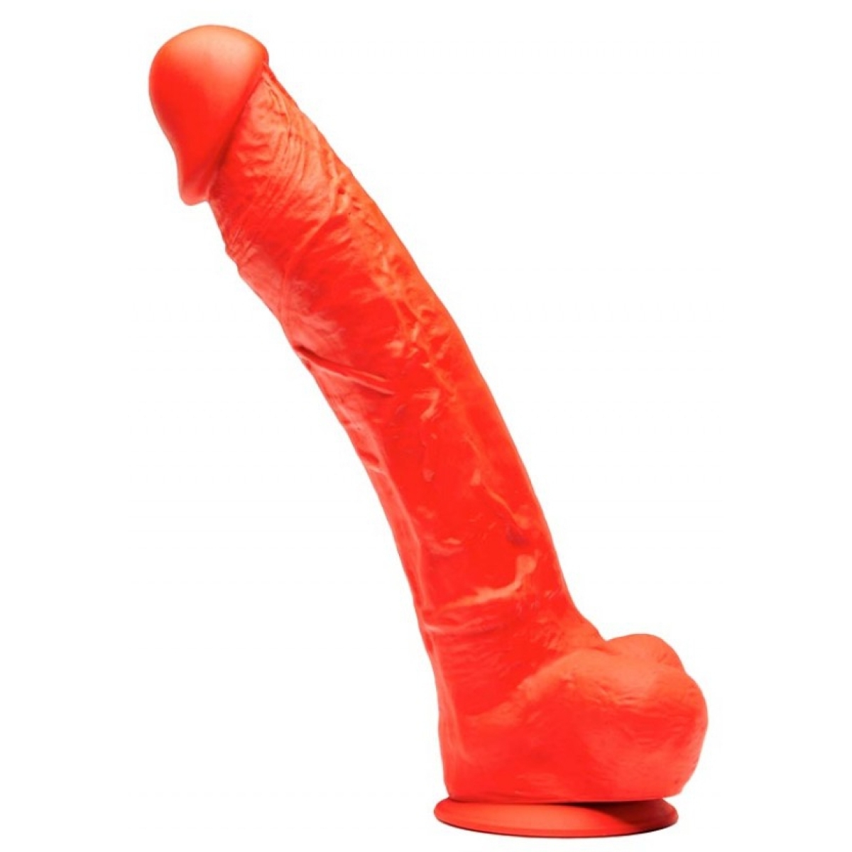 gode en silicone stretch n6 26 x 58cm rouge
