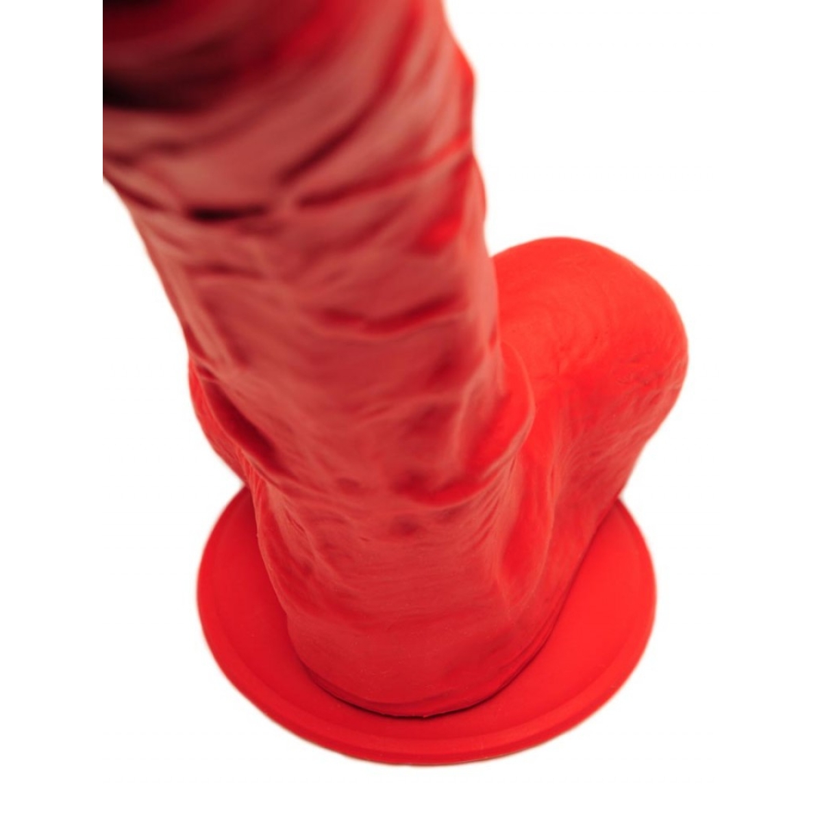 gode en silicone stretch n6 26 x 58cm rouge 4