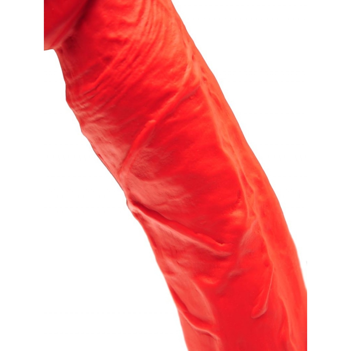 gode en silicone stretch n7 32 x 7cm rouge 1