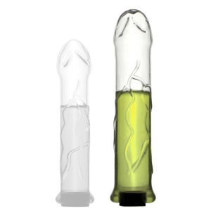 gode en verre creux heaglass m 195 x 4cm