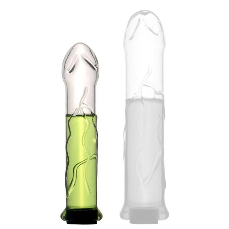 gode en verre creux heaglass s 16 x 35cm